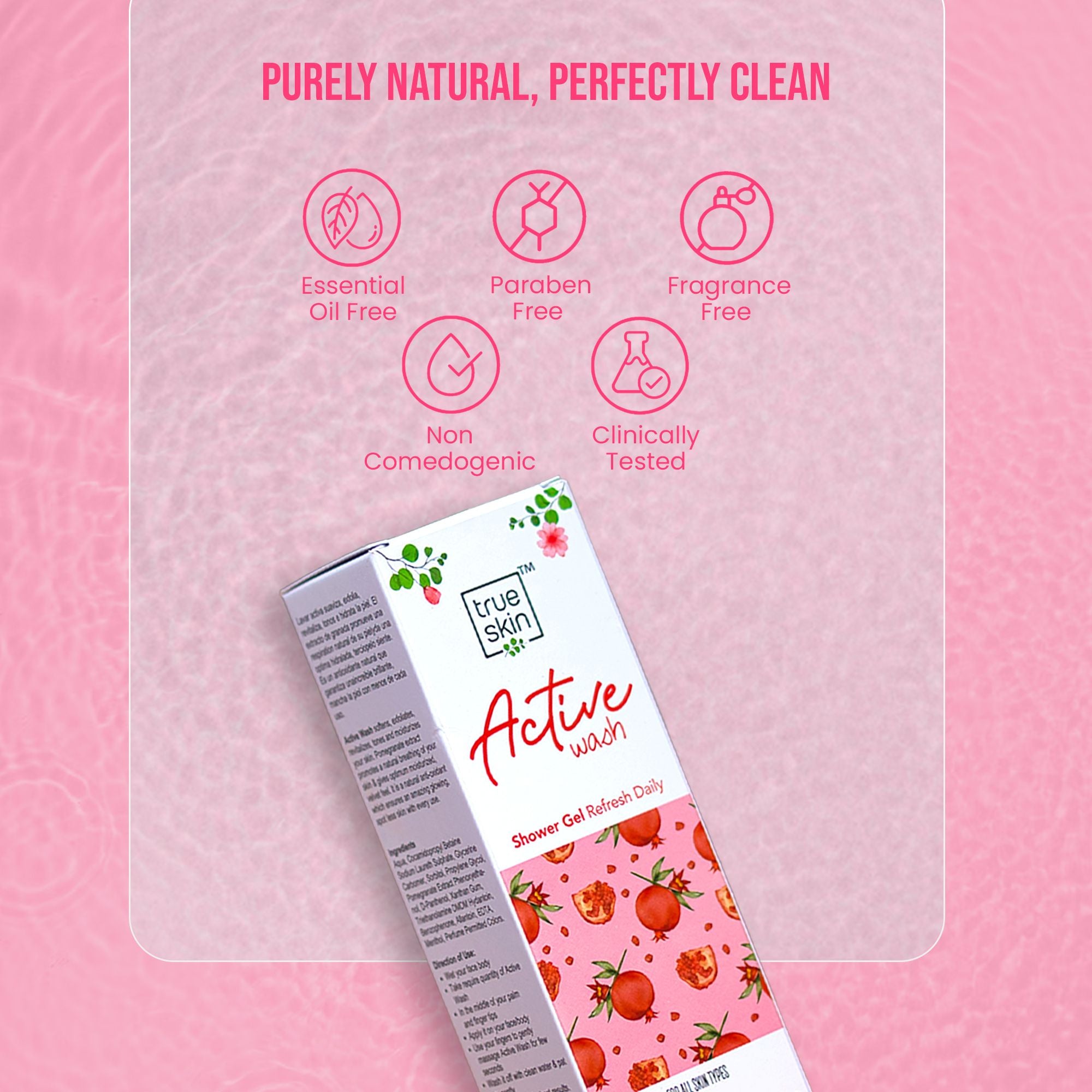 Ture Skin Active Wash Shower Gel | Moisturizing Shower Gel
