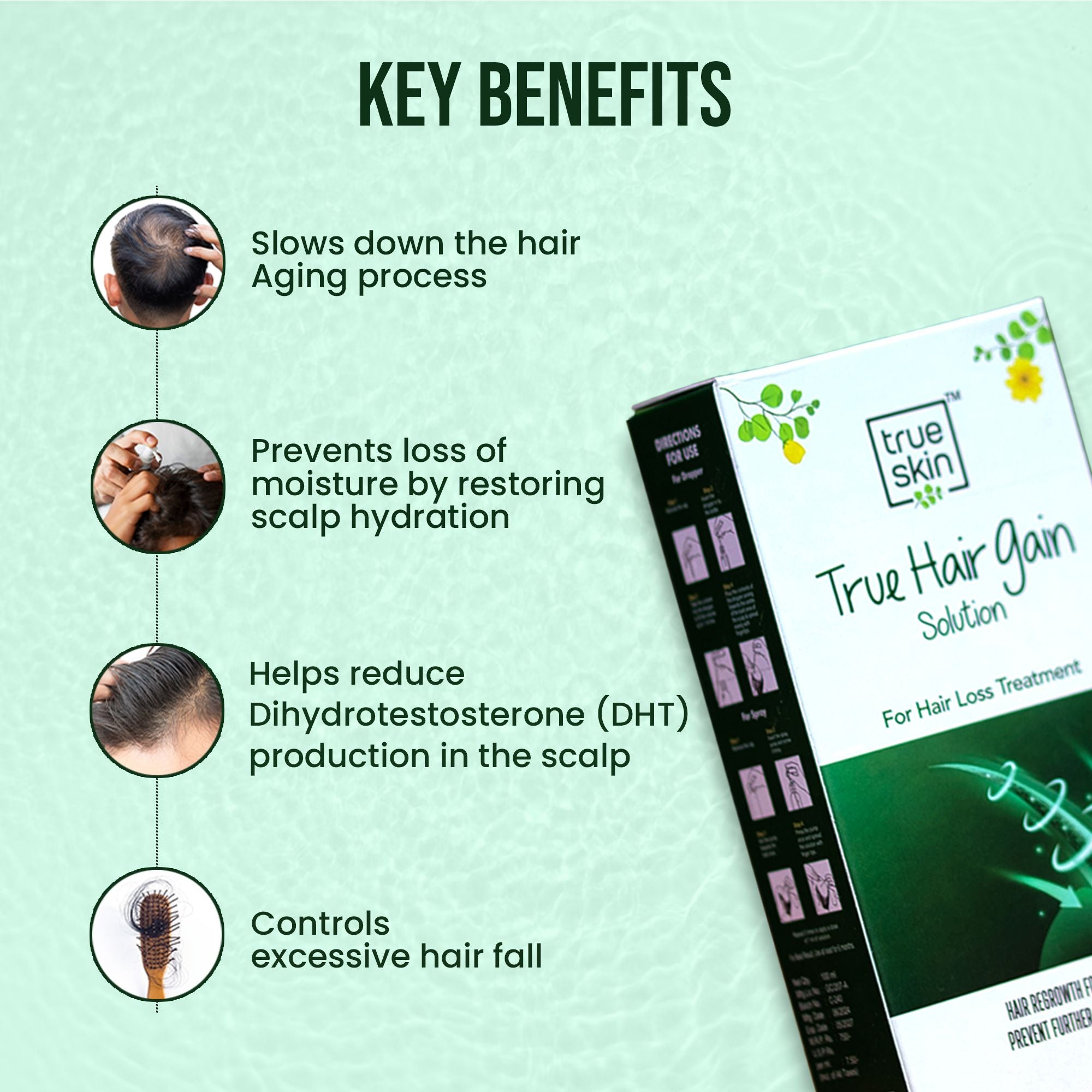 Benefits of True gain hair oil