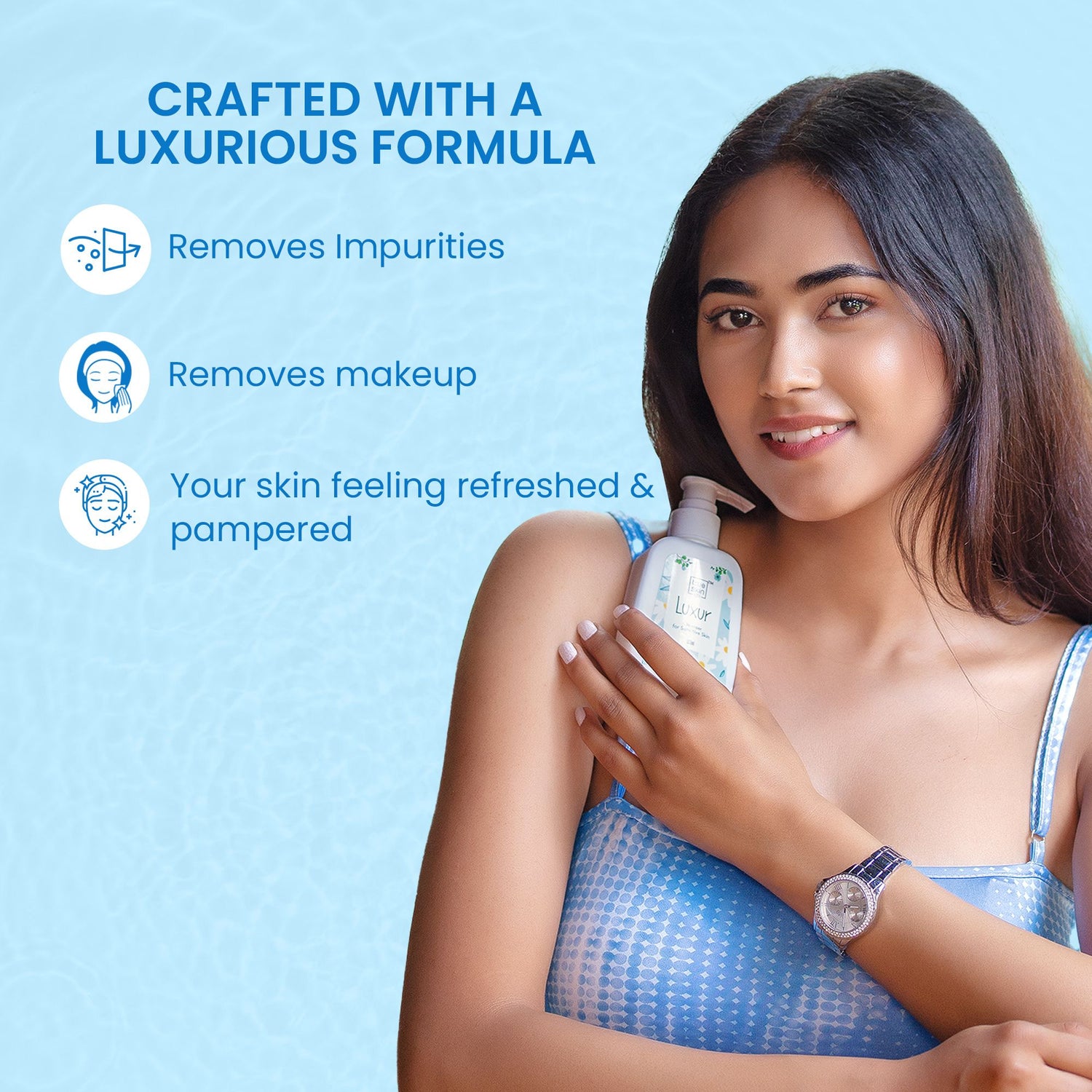 Cleanser for remove the makeup