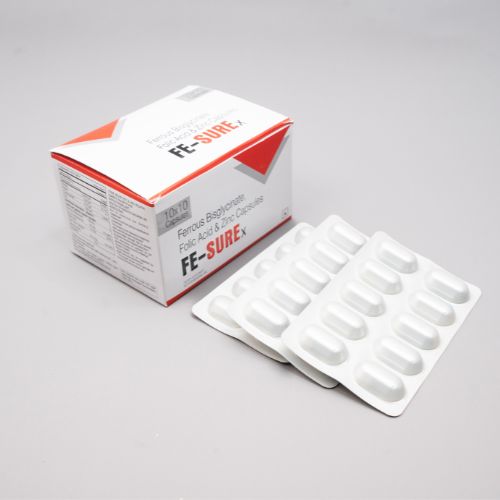 True Derma FE-SURE Capsules – Boosts maternal health with iron, folic acid, and zinc during pregnancy