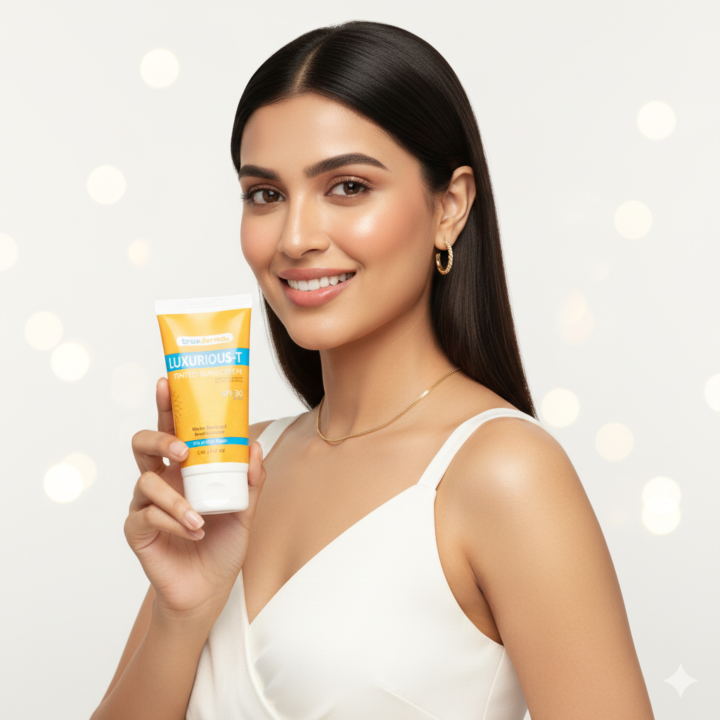 True Derma Luxurious-T Tinted susncreen 30SPF Lotion | Sunscreen