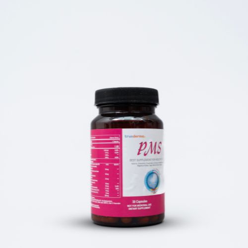 True Derma formula to support menstrual health and reduce PMS symptoms