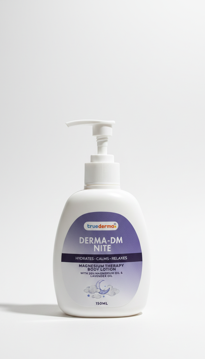 Derma-DM Nite body lotion bottle