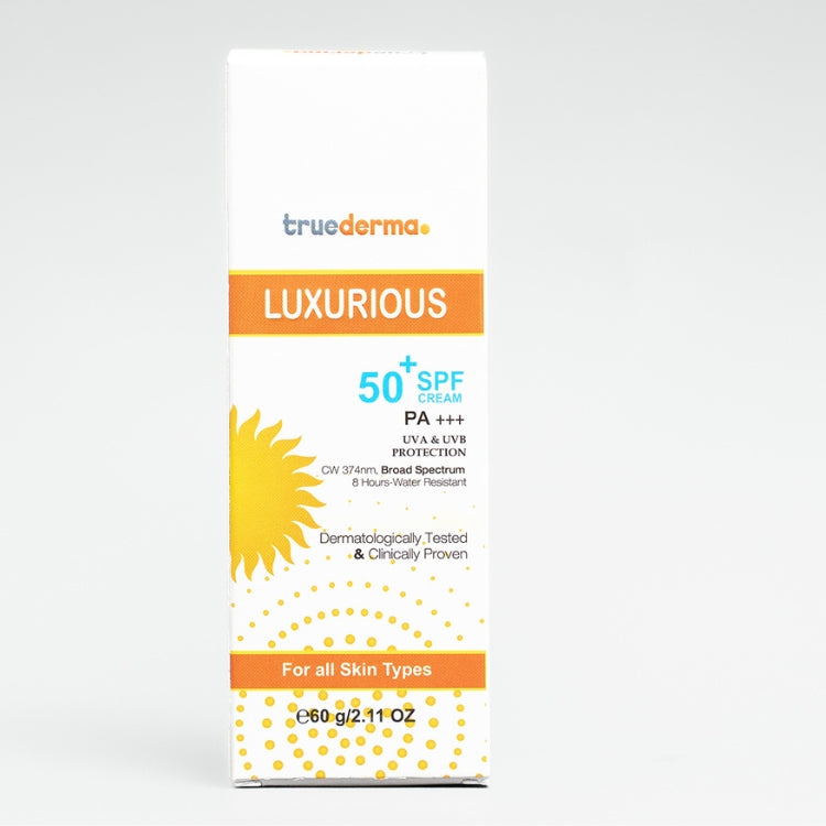 SPF50 sunscreen cream for face and body with broad-spectrum protection