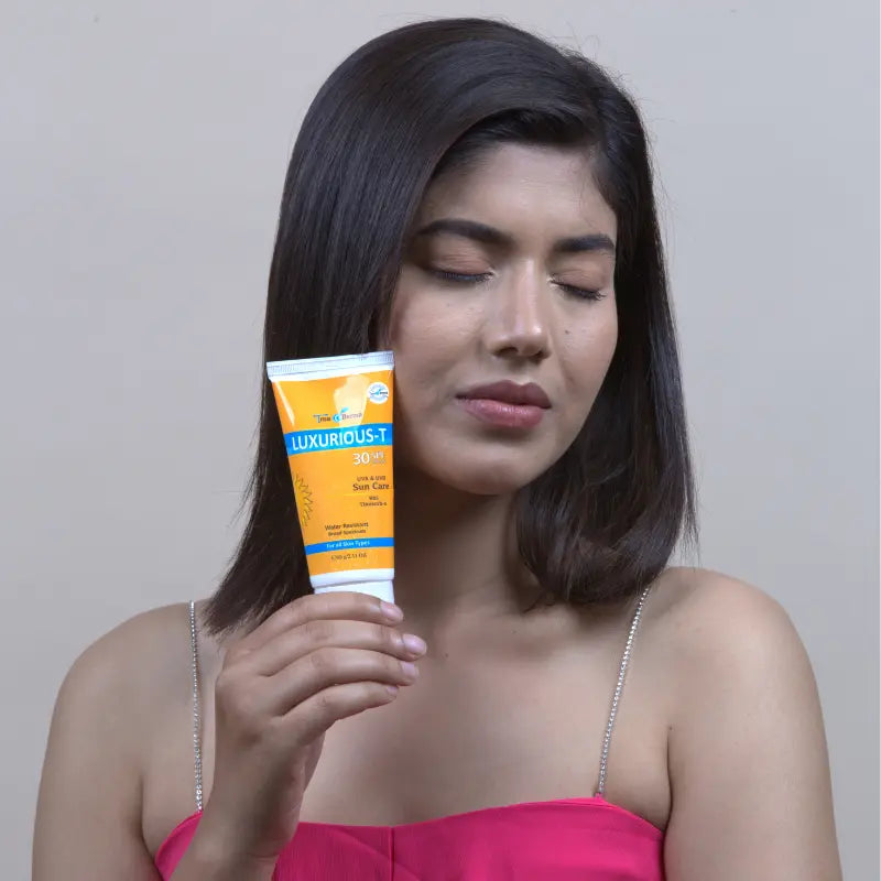 True Derma Luxurious-T 30SPF sunscreen body lotion