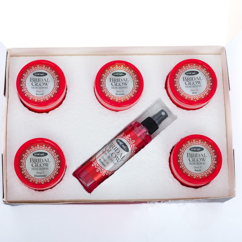 package of bridal glow facial kit by true me