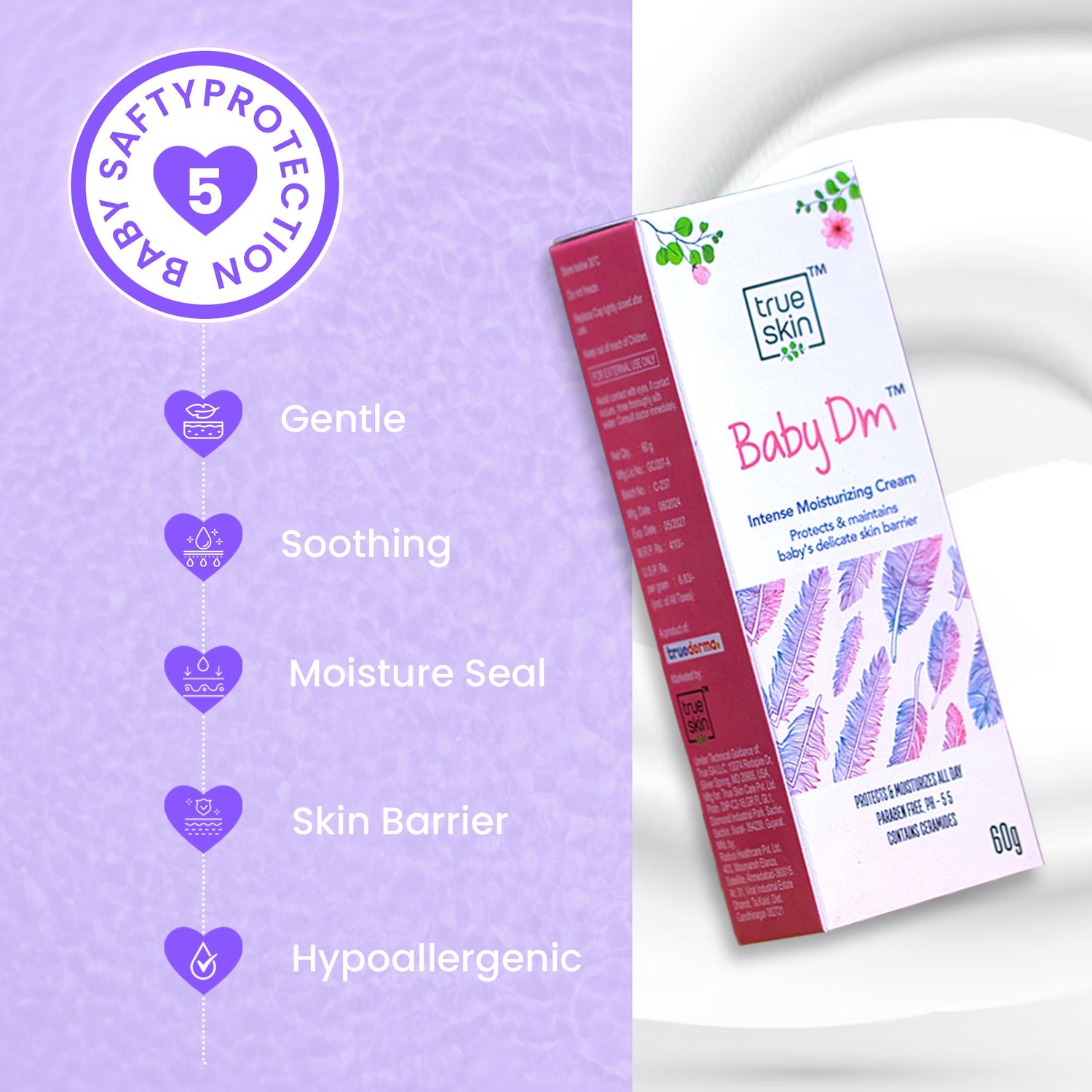 Best baby cream for dry skin in India