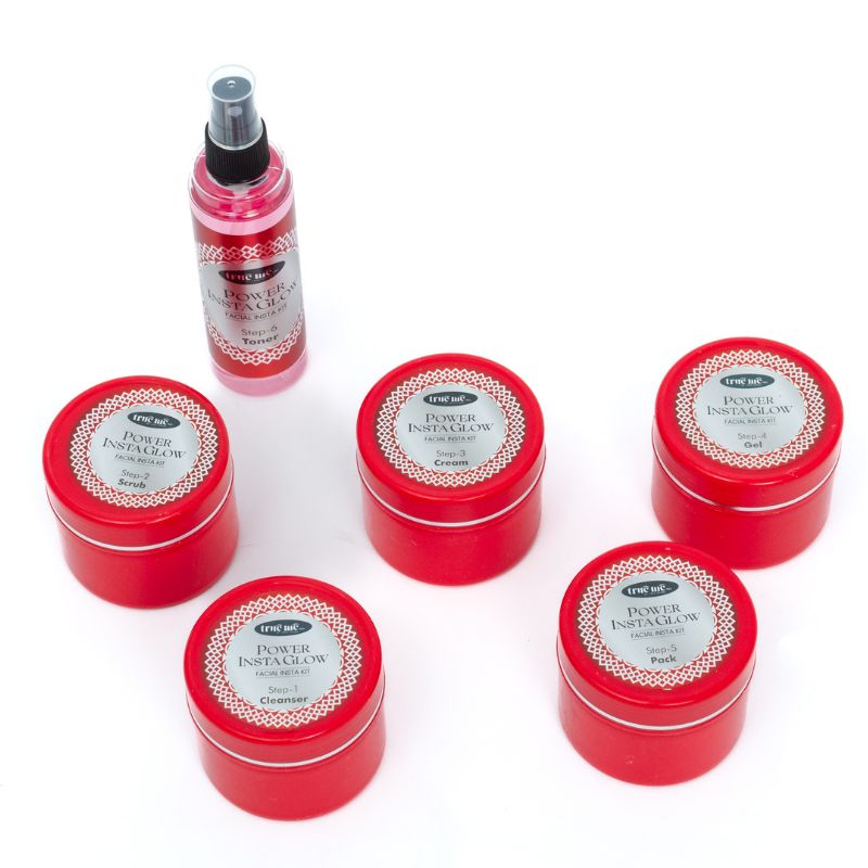 true me facial kit for instant glowing skin