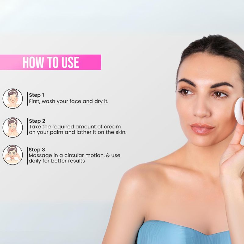 Steps to use TrueSkin Instant BB Cream