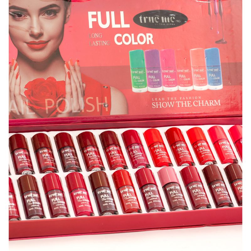nail polish collection by true me which is long lasting in full color