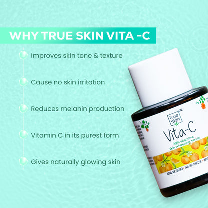 Trueskin Vita C Serum | Vitamin C Serum | Face Serum | Skin Whitening Serum