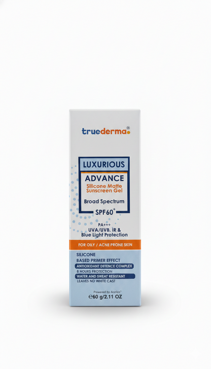 True Derma Luxurious Advance Sunscreen Gel SPF 60 | Ultra-Light Gel