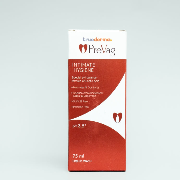 True Derma PreVag Intimate Hygiene Wash (75ml)