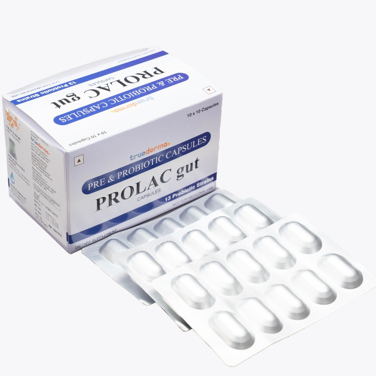 Prolac-Gut - Probiotic &amp; Prebiotic Blend for Gut and Immune Support