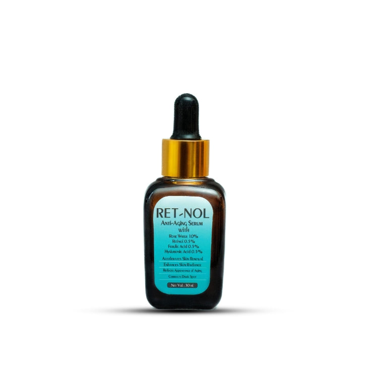 True Derma anti-aging serum with retinol to reduce wrinkles and hydrate skin