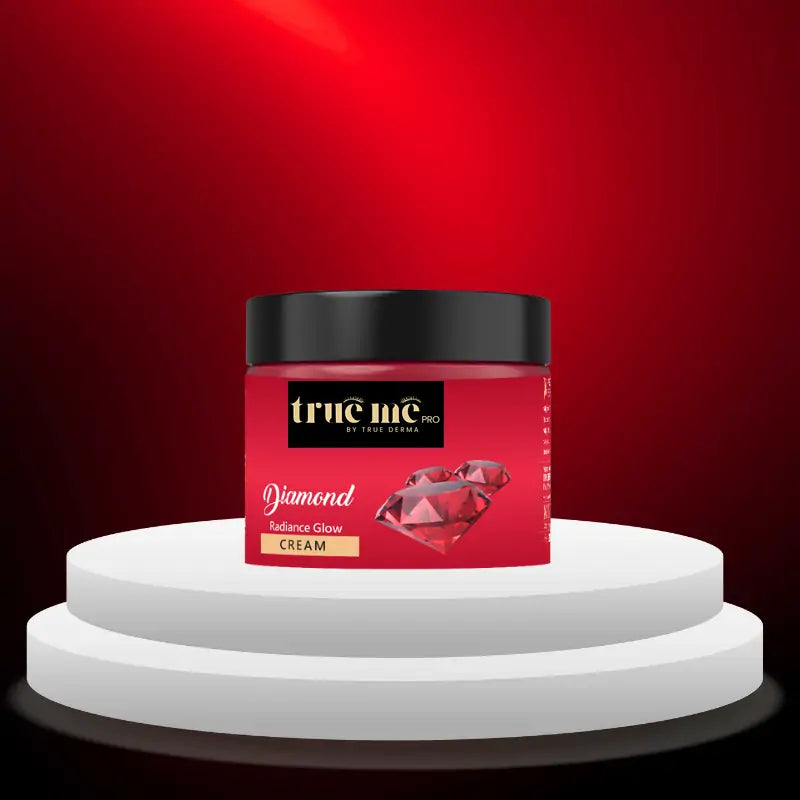 radiance glow cream, diamond collection by true me