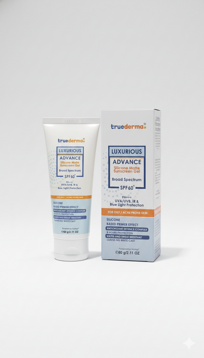 True Derma Luxurious Advance Sunscreen Gel SPF 60 | Ultra-Light Gel