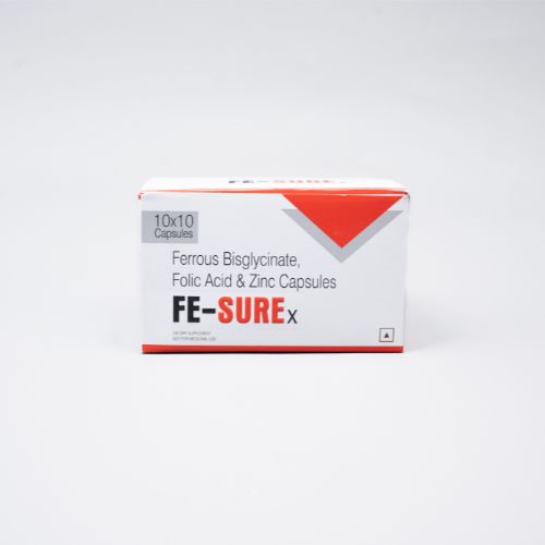 True Derma FE-SURE Capsules – Iron, folic acid, and zinc for healthy pregnancy and fetal growth.