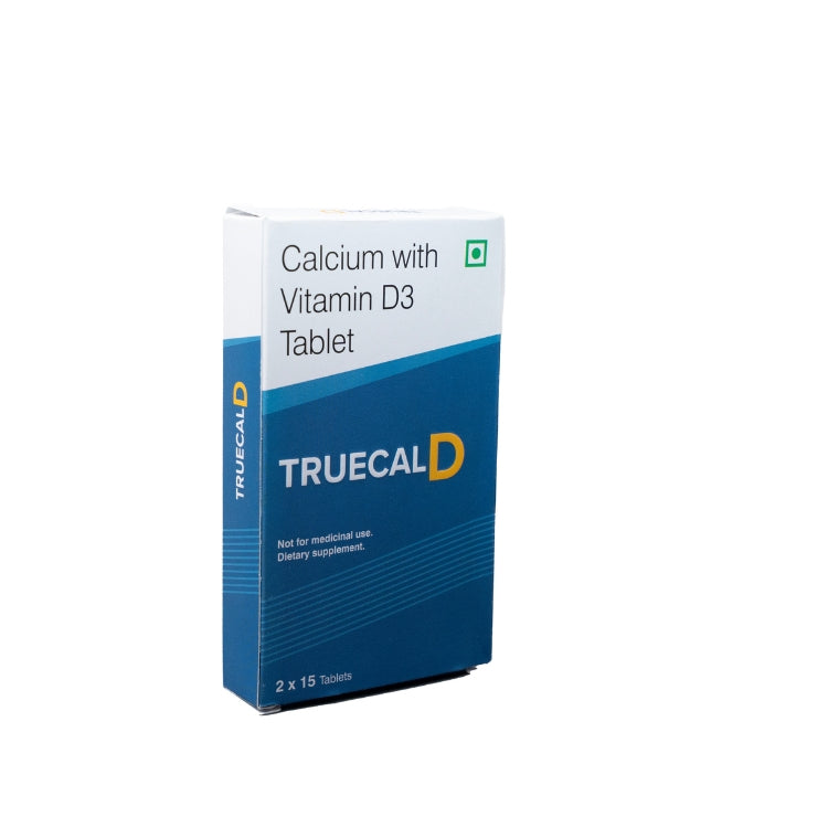 Truecal-D Calcium Table with Vitamin D3