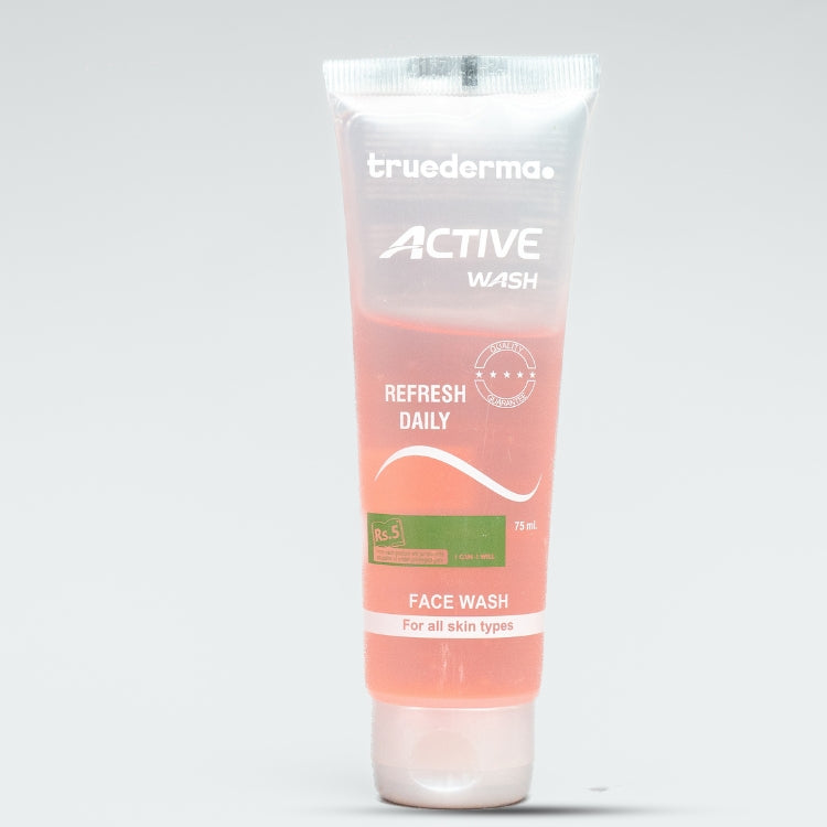 True Derma Active Wash: Face Wash | Face Wash For Dry Skin