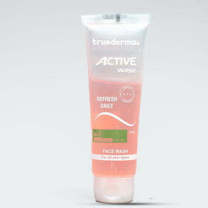 True Derma Active Wash: Face Wash | Face Wash For Dry Skin