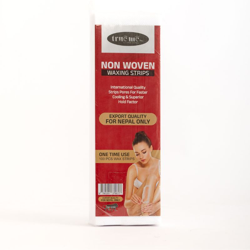 non woven waxing strips by true me 