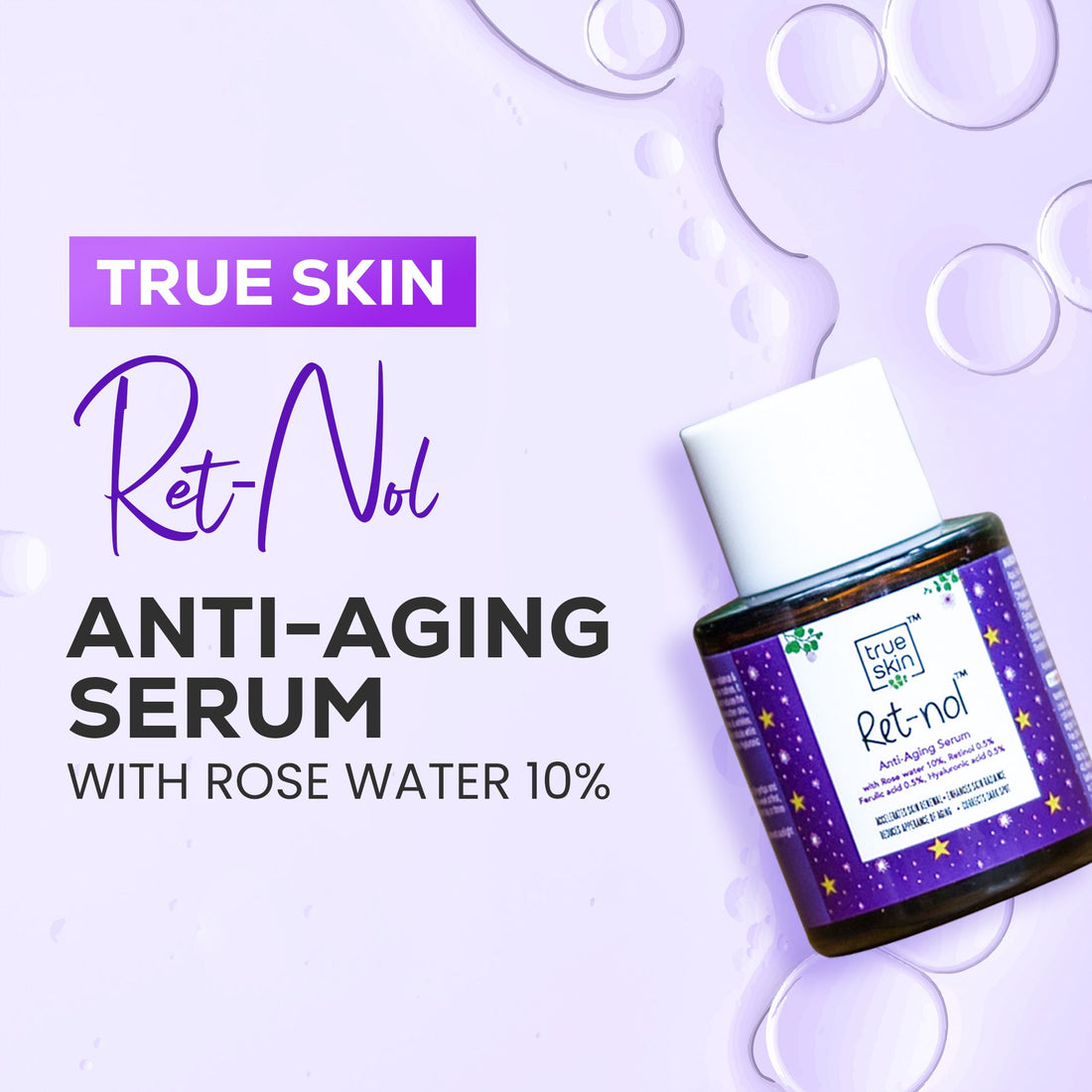 True Skin Ret-Nol Anti-Aging Serum for fine lines and wrinkles