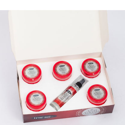 true me facial kit packaging for instant glowing and freshness 