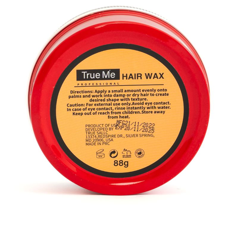 True Me Red Strawberry Hair Wax