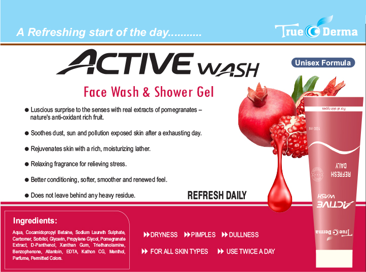 Active Wash: Face Wash